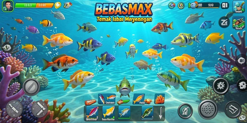 Tangkapan layar gameplay seru BEBASMAX.