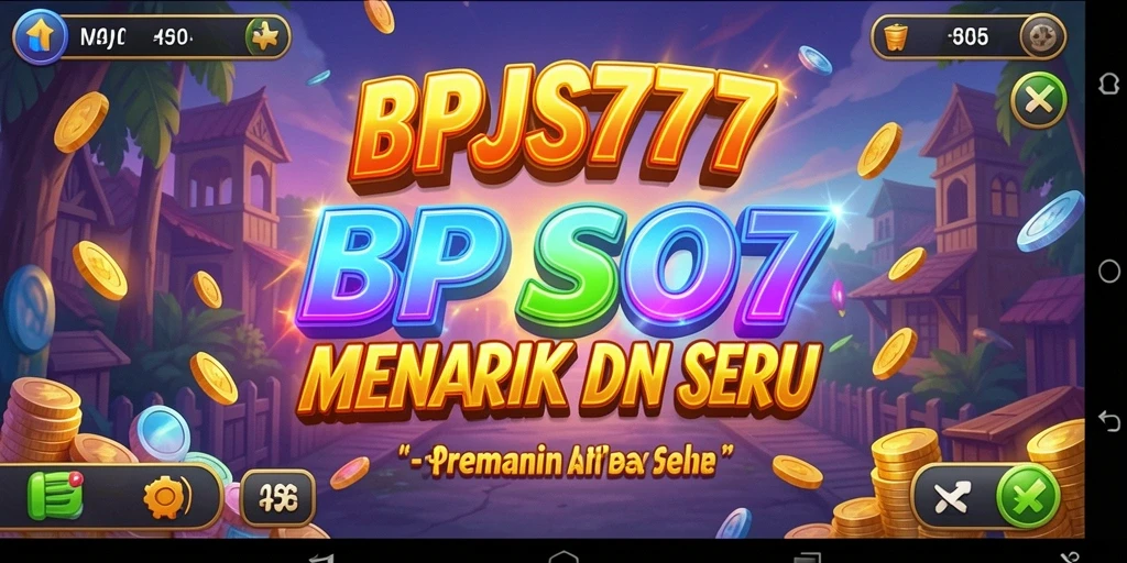 Tampilan menarik dari gameplay BPJS777 yang penuh warna.