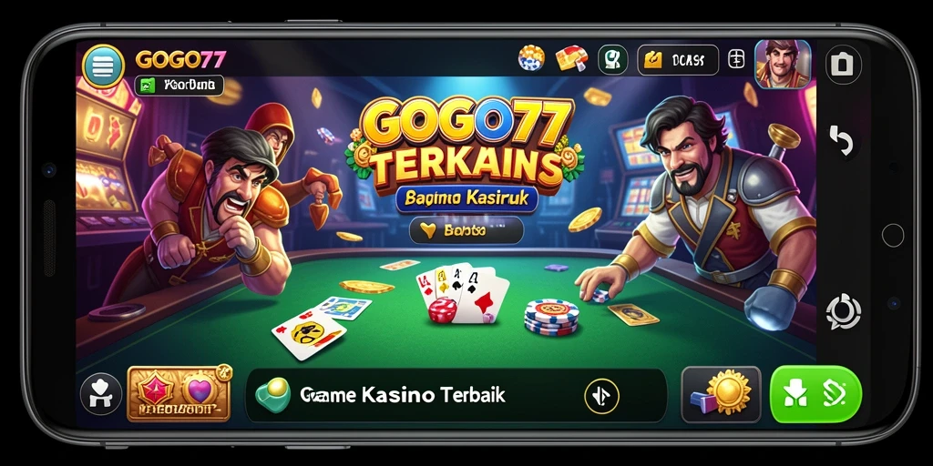 Tampilan permainan yang menarik dan interaktif di GOGO77.