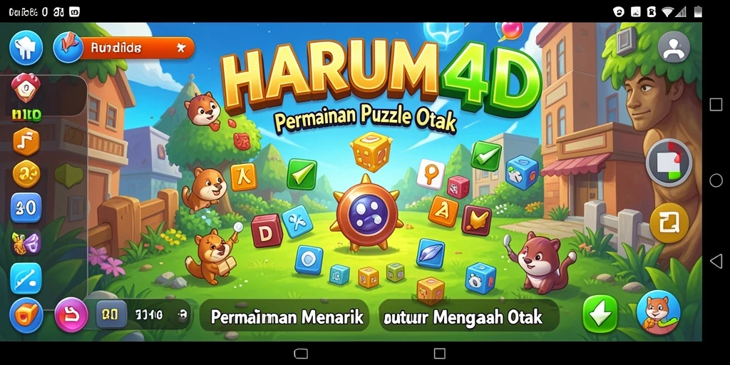 Gameplay menarik dari HARUM4D dengan puzzle yang penuh tantangan.