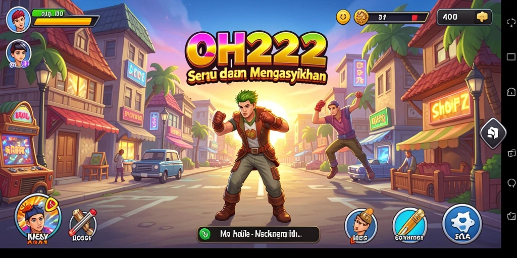 Gameplay seru dan tantangan di OH222