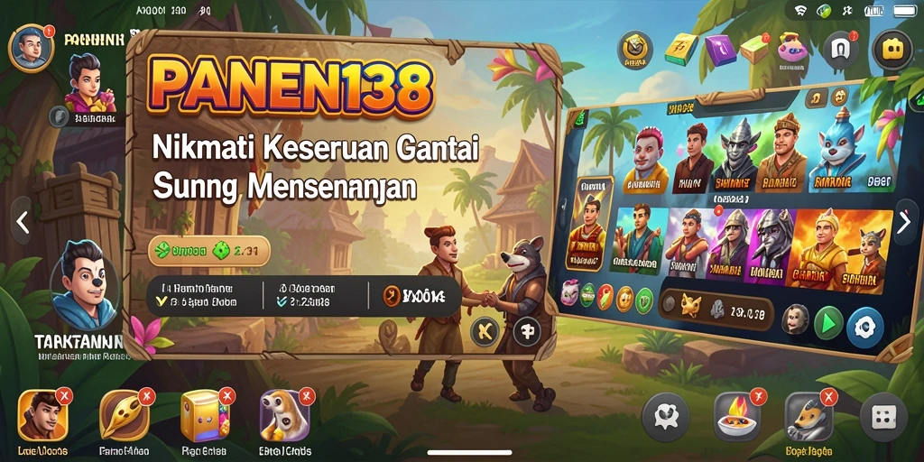 Tangkapan layar yang menunjukkan gameplay seru dalam <strong>PANEN138</strong>.
