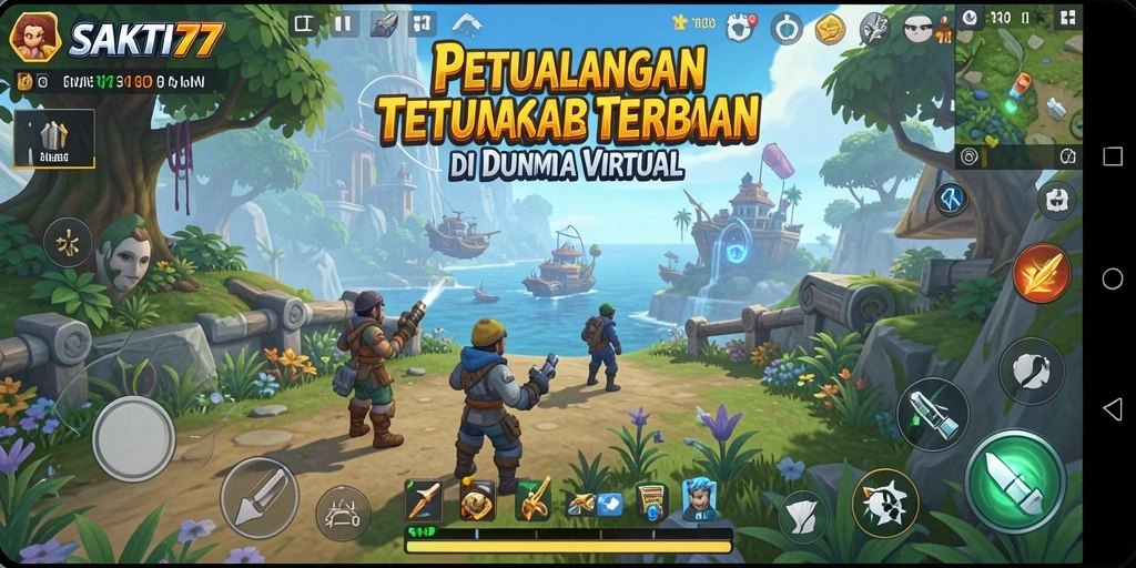 Tampilan gameplay SAKTI77 yang memukau dengan dunia terbuka