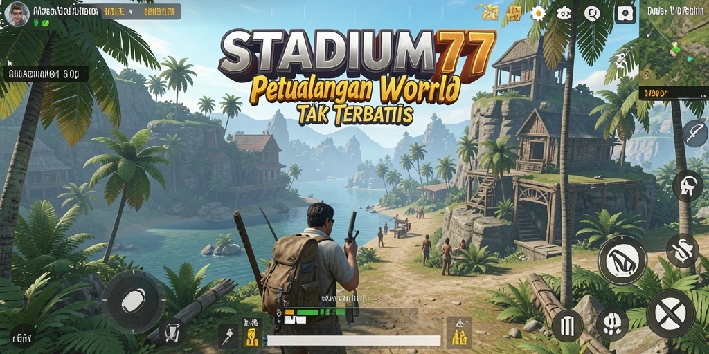 Tampilan gameplay luar biasa di dunia Open World STADIUM77.
