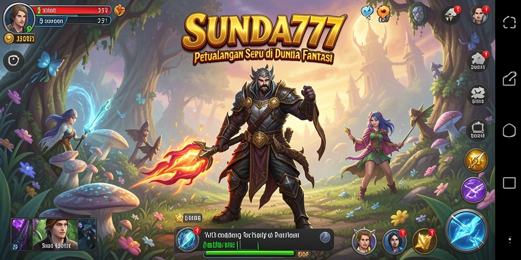 Tampilan screenshot utama SUNDA777 yang menampilkan gameplay petualangan yang seru.