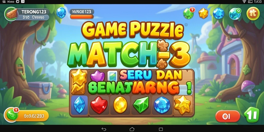 Screenshot gameplay seru dari TERONG123 dengan karakter warna-warni.