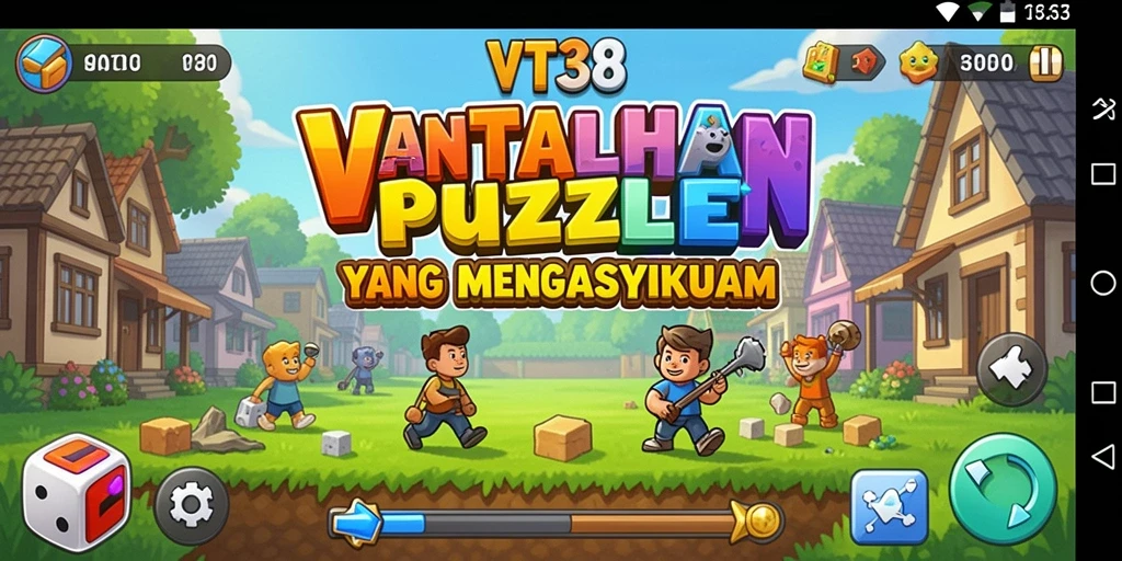 Gameplay seru dan menantang dari VT38, penuh teka-teki menarik.