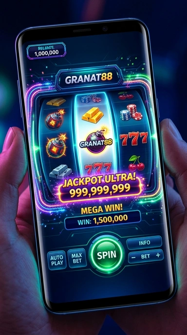 Proses unduh aplikasi mudah dan cepat di granat88.